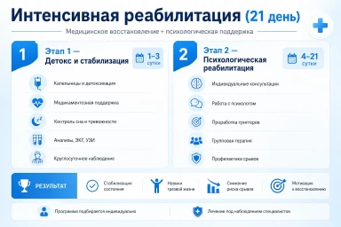 Реабилитация за 21 день в Пензе